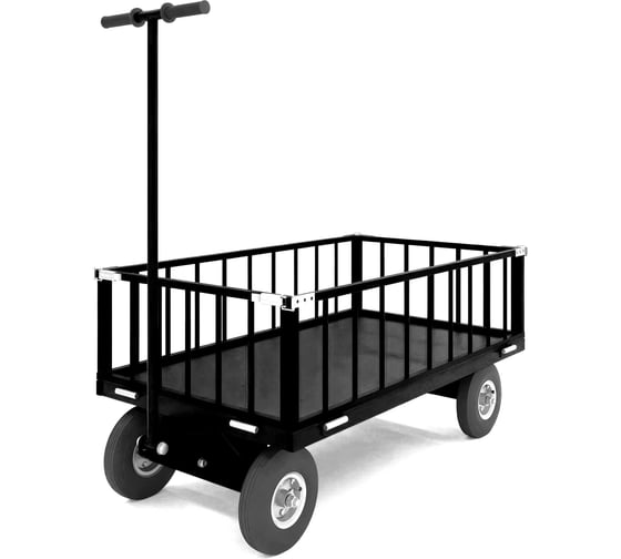 Тележка платформенная с поворотной осью, усиленная 700x1200x300 Gigant ТППО-003 1