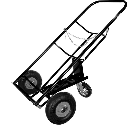 Тележка для бочек с фиксацией ремнем 220кг с пневматическими колёсами 250мм Gigant ТДБ-001 1