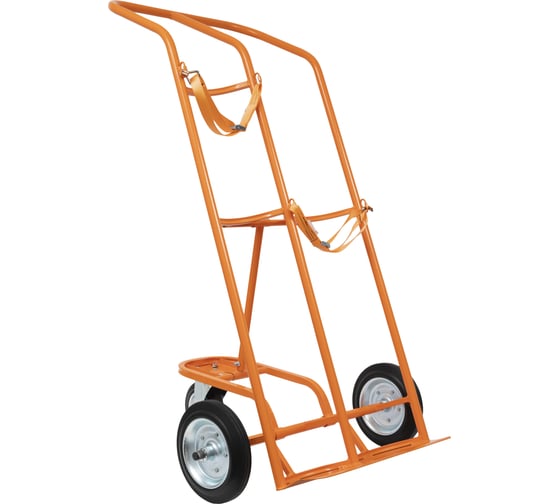 Тележка для 2-х баллонов c литыми колёсами 250мм Gigant ТГБ-003