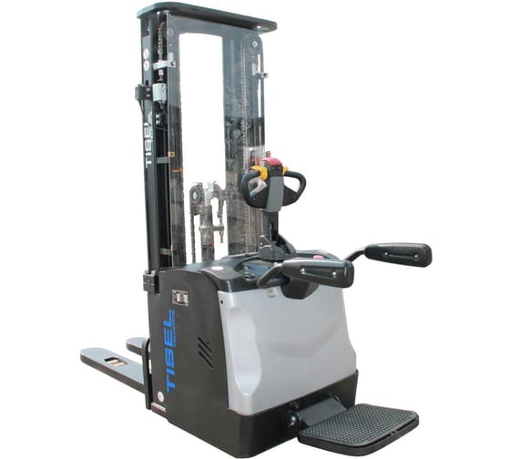 Штабелер самоходный TISELTECHNICS ES120 FTX450 EPS PL SBC Capacity 2000kg,mast 4500mm, 1150x570mm, Foldable platform+safety arms lead acid battery 24/360Ah,CH24V/30A ; НФ-00004728 1