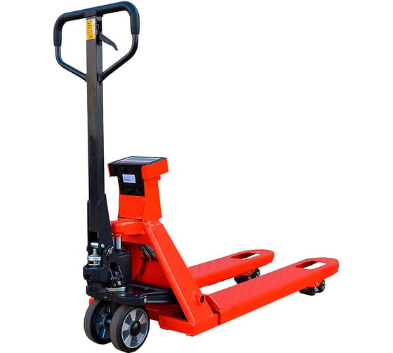 Гидравлическая тележка RAKUDA CPW 25 с весами, г/п 2500кг, ролики п/у, колёса п/у CPW25RAKUDA 1