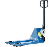 Складская гидравлическая короткая тележка NORDBERG 2,5 т, усиленная, с ПУ колесами N3901S-25