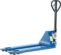 Складская гидравлическая тележка NORDBERG 2.5 т, с резиновыми колесами N3902-25R ЦБ-0009256