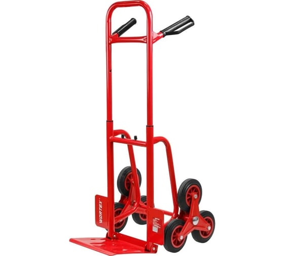 Тележка складная WORTEX FT 1025-6, 250 кг/ 100 кг, 6 колес для ступеней 1335902 1