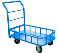 Тележка платформенная TOR ТП-МБ (800х1200) с бортами (колеса 200 мм) 1036300