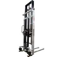 Ручной гидравлический штабелер RAKUDA нагрузка 1000 кг., высота подъема 1600 мм, с раздвижными вилами (VILS) PLH 1000 16 PRO