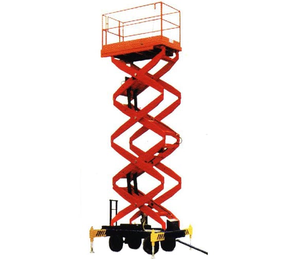 Передвижная несамоходная вышка ножничного типа LEMA LM WPSM-100-090 104601018 1