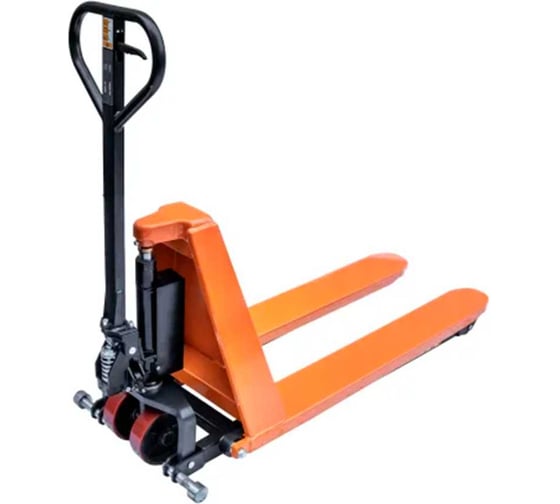 Тележка гидравлическим с подъемом А5 JF 1000, г/п 1000 кг, вилы 1150х550мм, подъем 800мм, полиурет кол 180мм 1000176