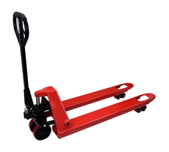 Тележка гидравлическая TOR 2500 кг 800 мм полиуретановые колеса REM AC 1052006