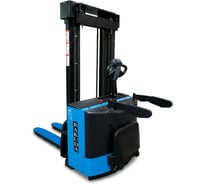Самоходный электрический штабелер RAKUDA BPLW 1600 55 Li-ion, нагрузка 1600 кг., высота подъема 5500 мм, с платформой для оператора, АКБ Li-ion 24в, зарядное устройство 24в/40а, контроллер Curtis BPLW-1600-55-Liion-RAKUDA