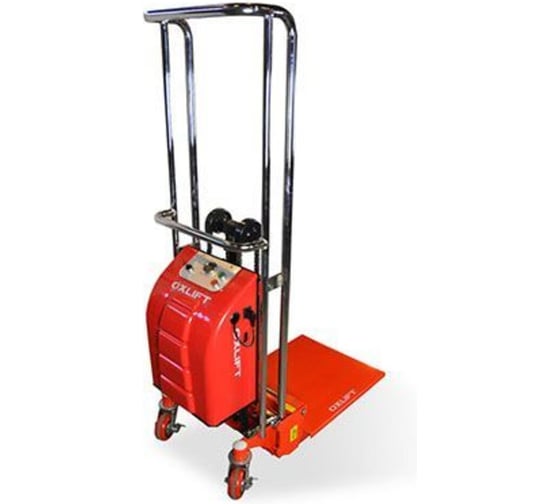 Штабелер с электроподъемом OXLIFT SES 4015 1500 мм 400 кг с подъемной платформой 700189