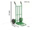 Тележка грузовая г/п 250кг пневматические колеса D 262мм EURO-LIFT 00-00007544 3