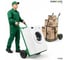 Тележка грузовая г/п 250кг пневматические колеса D 262мм EURO-LIFT 00-00007544 6