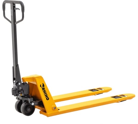 Низкопрофильная гидравлическая тележка RHIHO, 35 мм, 1 т полиуретановые колеса 1MN