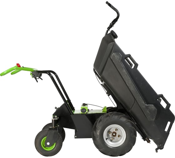 Грузовая самоходная электротележка с самосвальным кузовом ETESIA 180 л MBEB