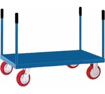 Платформенная тележка с 4-мя стойками МосТележка стальной лист, 820x1420 мм ТП4С-14282