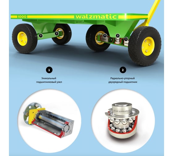 Платформенная тележка WALZMATIC 1000L 00000004524