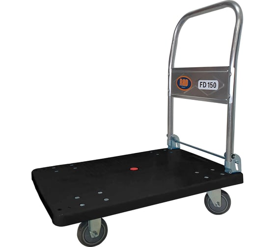 Тележка платформенная RAD FD 150 (740х480) черная 71072427