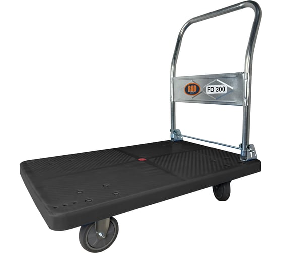 Тележка платформенная RAD FD 300 (900х600) черная 71072428