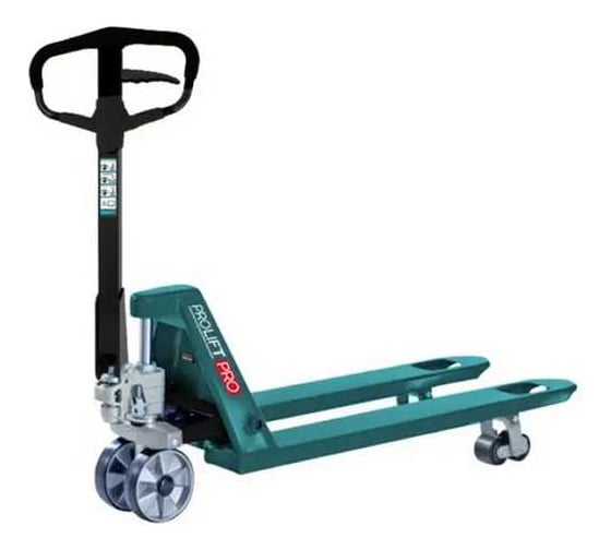 Гидравлическая тележка PROLIFT RT 25, PRO 2500 кг, 1500х550мм, полиур. колесо, дв.пол.ролик RT25-1500x550-P/P