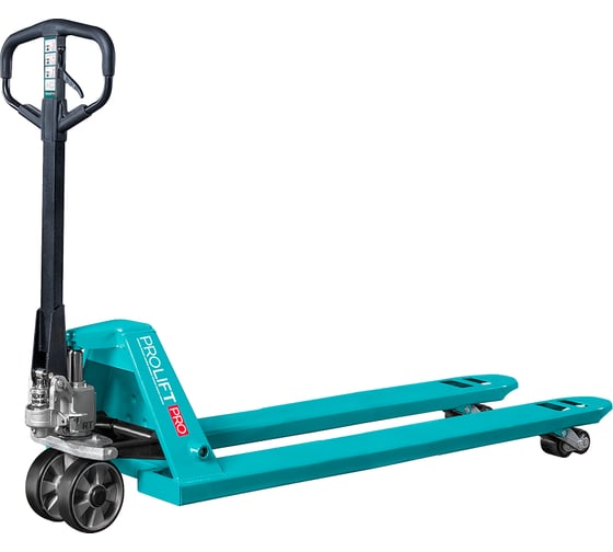 Гидравлическая тележка PROLIFT RT 25, PRO 2500 кг, 2000х550мм, полиур. колесо, дв.пол.ролик RT25-2000x550-P/P