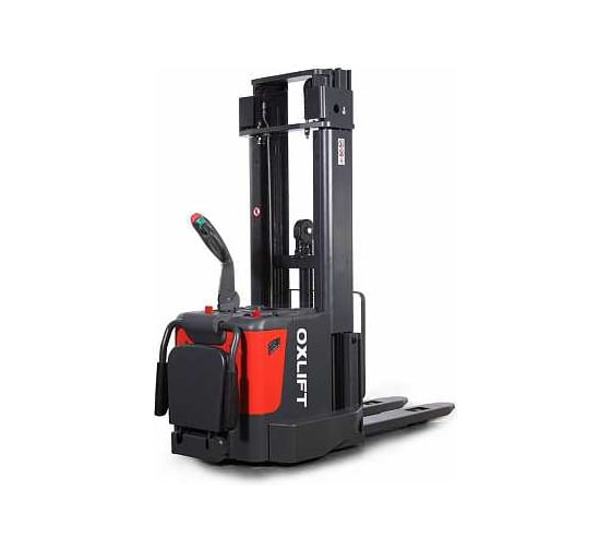 Самоходный штабелер OXLIFT PS15 5500 мм 1500 кг 350 Ач EPS с платформой для оператора 799713
