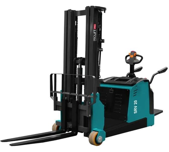 Самоходный штабелер с противовесом PROLIFT PRO грузоподъемность 2000 кг, высота подъёма 5500 мм SRV 2055