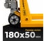 Гидравлическая тележка СМАРТЛИФТ ПРО SD-S (BF25; 2500 кг; 800х550 мм; RDP) 99-1024 4