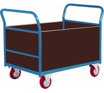 Платформенная тележка с 2-мя ручками МосТележка ламинир. фанера 820x1220 ТЛФР4-12282