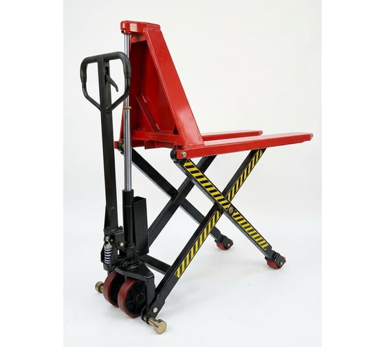 Ручная гидравлическая тележка с ножничным подъемом PROLIFT 1150х550, нагрузка 1500 кг, высота подъема 800 мм JF1500-1155-800