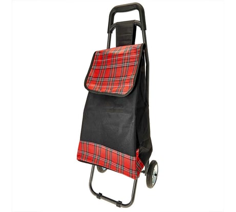 Багажная тележка ООО "Аквапласт" Гидроагрегат DT-120, борд. с черным, металл. колеса, 50 кг Р1-00011108