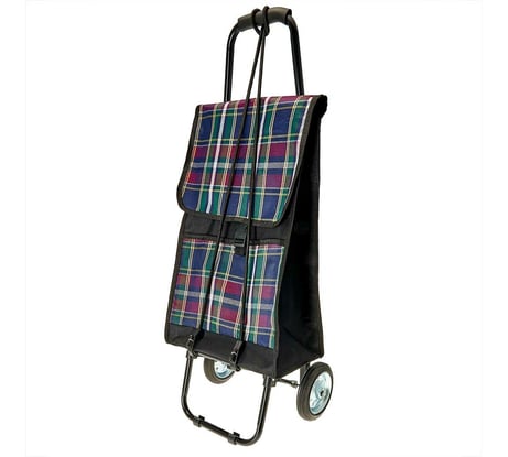 Багажная тележка ООО "Аквапласт" Гидроагрегат DT-23 синий с бордовым, металл. колеса, 50 кг 0R-00006487