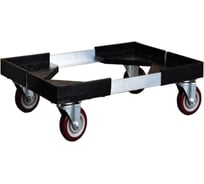 Алюминиевая тележка с пластиковыми углами МосТележка 420x620 ТППА-6242