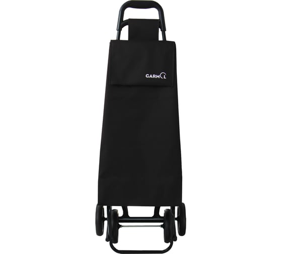 Тележка с сумкой Garmol POLIESTER LISO на шасси R4, 10R4 C-1, цвет черный 10R4C-1