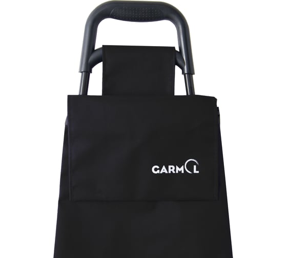 Тележка с сумкой Garmol POLIESTER LISO на шасси R4, 10R4 C-1, цвет черный 10R4C-1