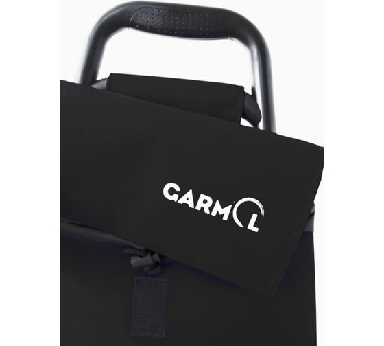 Тележка с сумкой Garmol POLIESTER LISO на шасси R4, 10R4 C-1, цвет черный 10R4C-1