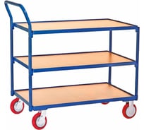 Платформенная тележка МосТележка сервисная, 3-х ярусная, 520x820 мм ТЯС3.1-8252