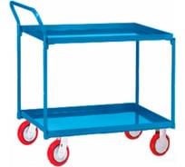 Цельнометаллическая 2-х ярусная тележка МосТележка 520x820 мм ТЯМ2-8252