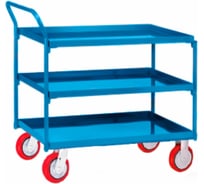 Цельнометаллическая 3-х ярусная тележка МосТележка 720x1020 мм ТЯМ3-10272