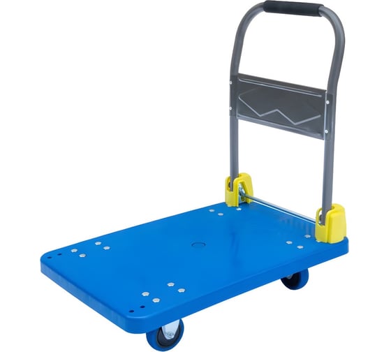 Платформенная тележка со складной ручкой А5 PHC200 нагрузка 200 кг, платформа 500x700 мм 1006386 1