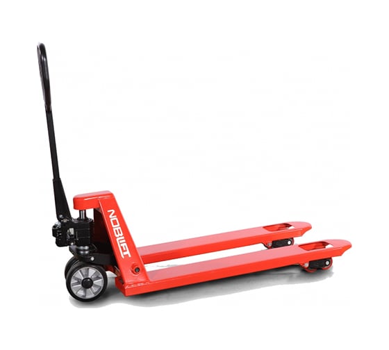 Гидравлическая тележка Noblelift AC25B 2500 кг, Q=1150x540 мм, PU+PU tandem 12585401150