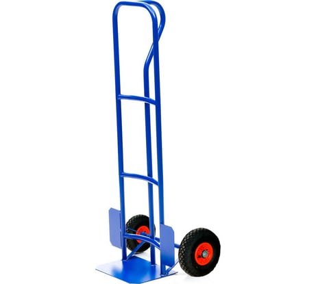 Грузовая тележка СТЕЛЛА-ТЕХНИК одна ручка, грузоподъемность 200 кг КГ-3-1-пневмо-255