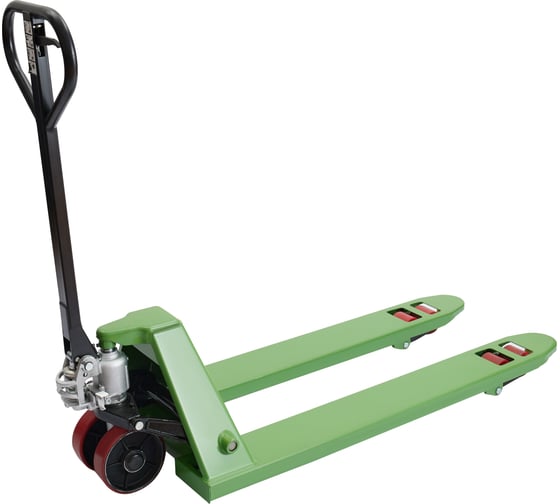 Гидравлическая тележка EURO-LIFT JD02 г/п 2.5 т, L=1150 мм, B=550 мм, П/У колеса 00-00004685