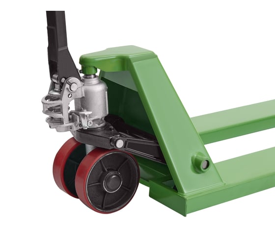 Гидравлическая тележка EURO-LIFT JD02 г/п 2.5 т, L=1150 мм, B=550 мм, П/У колеса 00-00004685