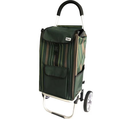 Тележка с сумкой PARK Dark green, 35 кг 104597