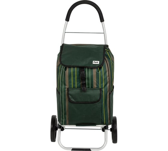 Тележка с сумкой PARK Dark green, 35 кг 104597