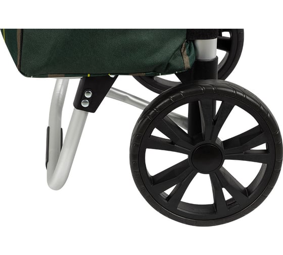 Тележка с сумкой PARK Dark green, 35 кг 104597