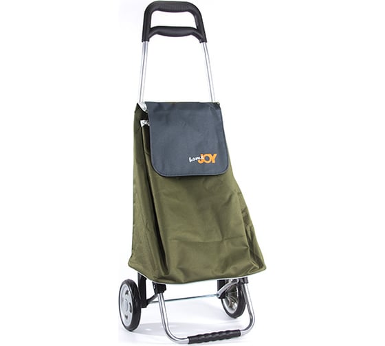 Сумка-тележка Joy Home CARGO, зелено-серая 10271