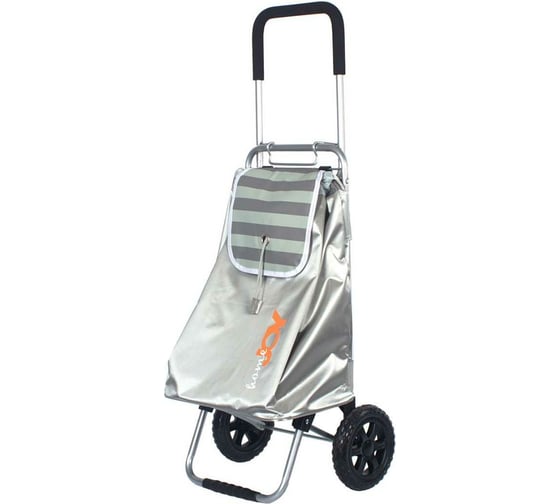 Сумка-тележка Joy Home FLEXI, серебристая 10276