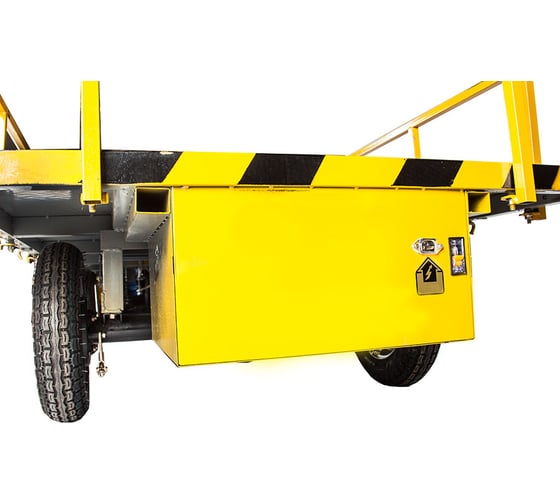 Платформенная электрическая тележка Rutrike СКЛАД 2000 021705